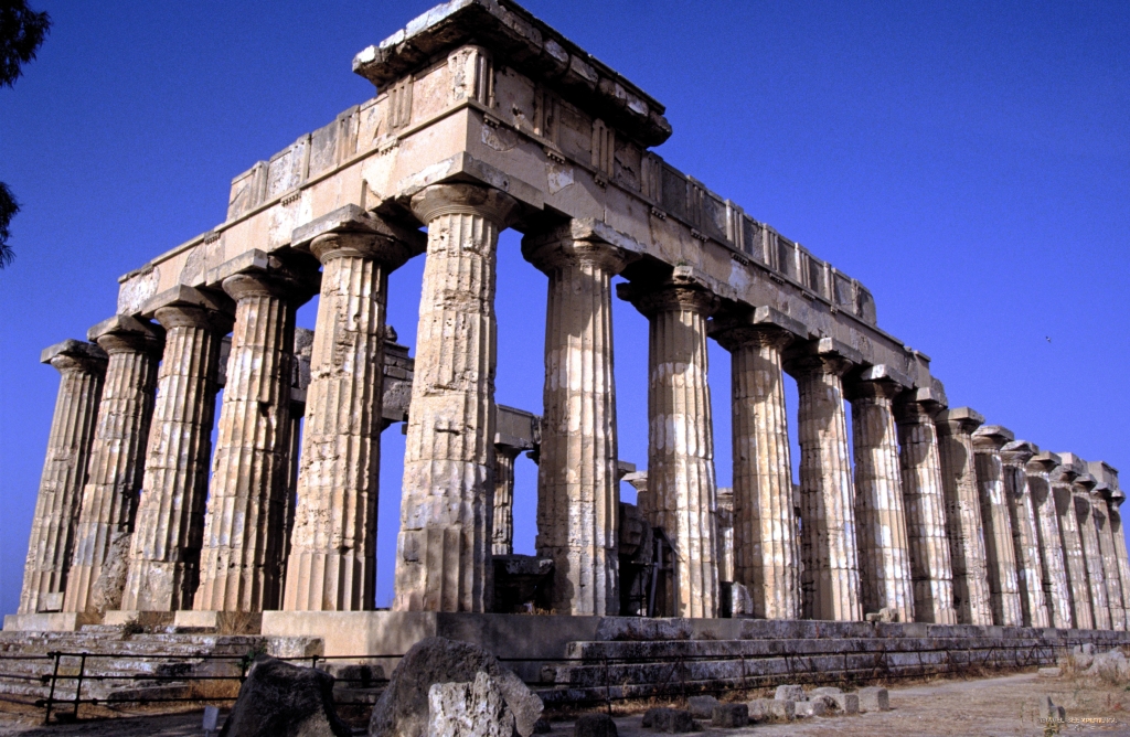 Tempel der Göttin Hera Selinunt Sizilien